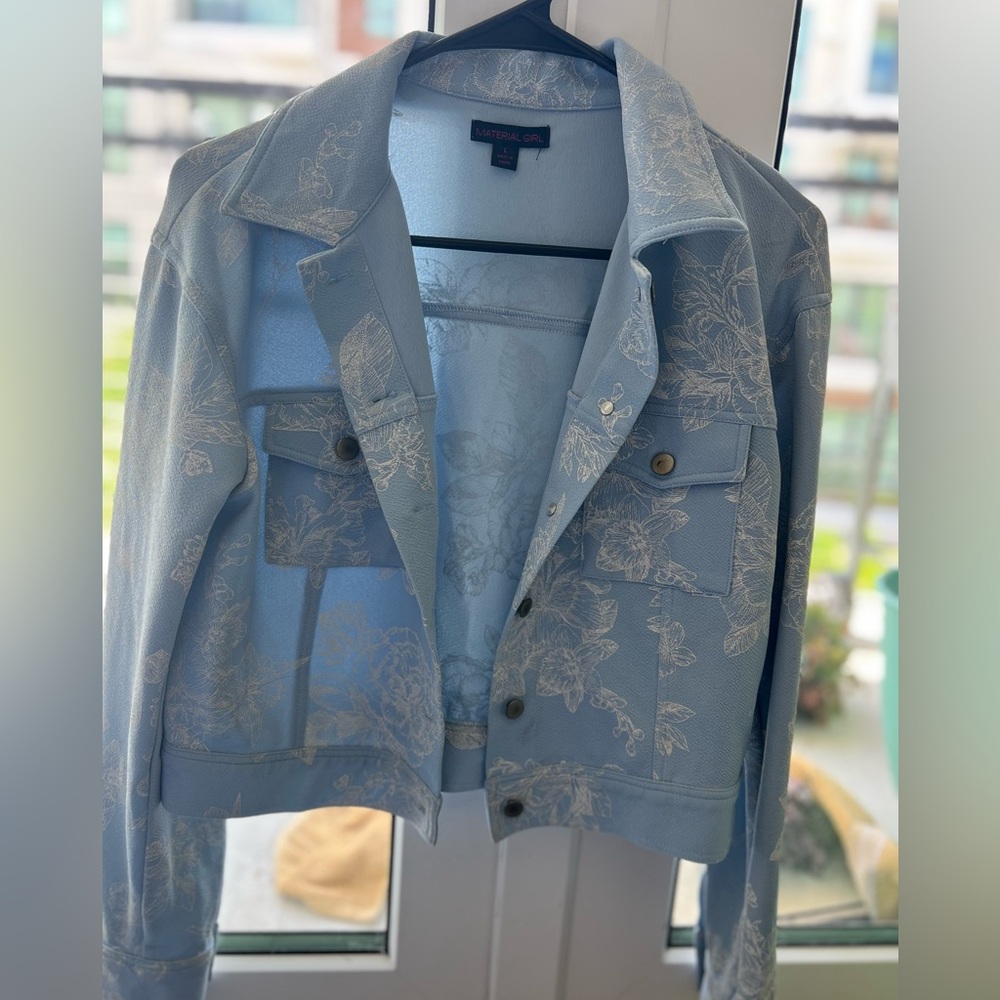 Floral print jacket